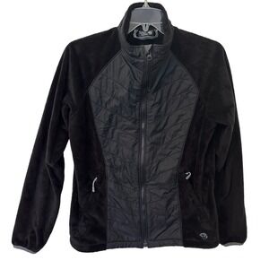 Mountain Hardwear Womens M Quilted Polyester/Fleece Full‎  Zip Jacket